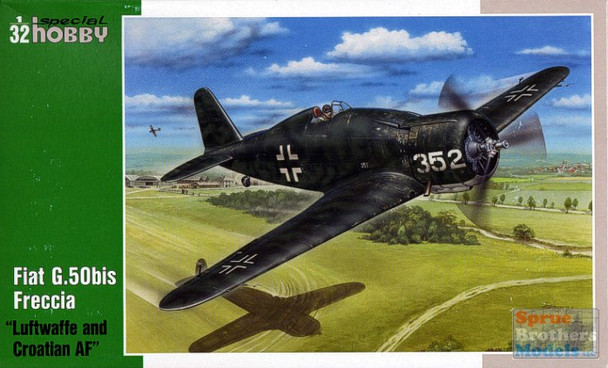 SPH32058 1:32 Special Hobby Fiat G.50bis Freccia 'Luftwaffe and Croatian AF'