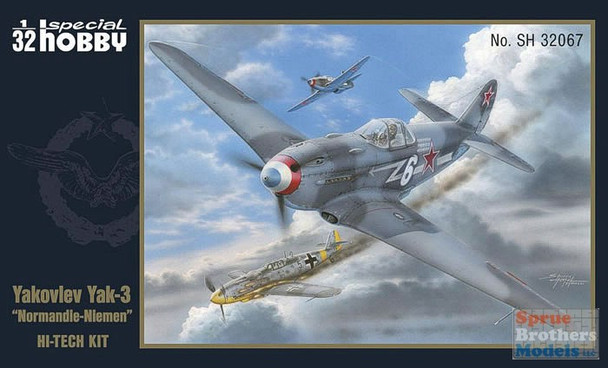 SPH32067 1:32 Special Hobby Yakovlev Yak-3 "Normandie-Nieman" Hi-Tech Kit SPH32067 1:32 Special Hobby Yakovlev Yak-3 "Normandie-Nieman" Hi-Tech Kit