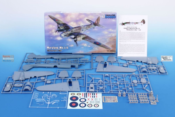 SPH48077 1:48 Special Hobby Maryland Mk I/II 'Warburton's War'