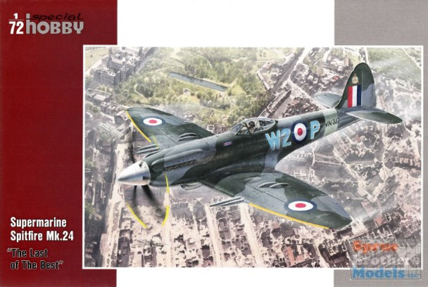 SPH72233 1:72 Special Hobby Spitfire Mk 24 The Last of the Best