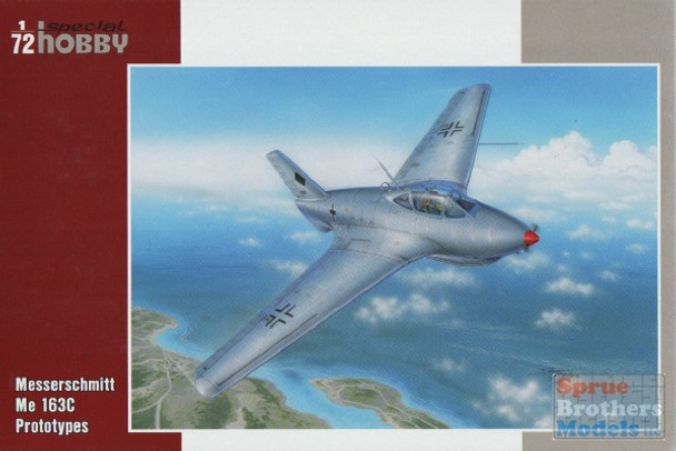 SPH72258 1:72 Special Hobby Messerschmitt Me 163C Prototypes