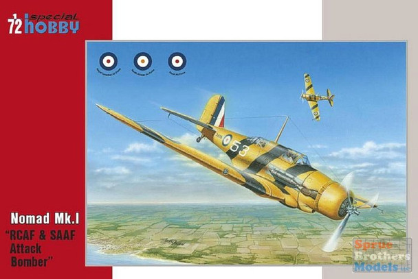 SPH72292 1:72 Special Hobby Nomad Mk.I "RCAF & SAAF Attack Bomber"