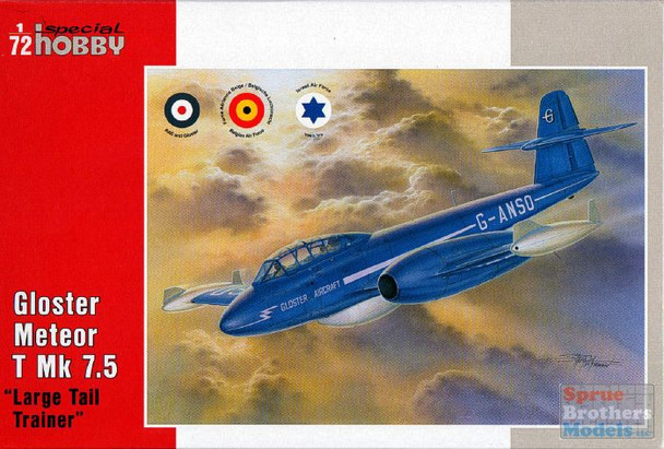 SPH72317 1:72 Special Hobby Gloster Meteor T Mk 7.5 'Large Tail Trainer'