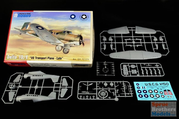 SPH72329 1:72 Special Hobby Delta 1D/E 'US Transport Plane - Late'