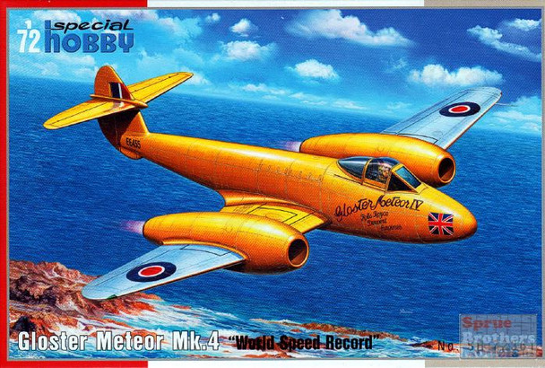 SPH72361 1:72 Special Hobby Gloster Meteor Mk.4 "World Speed Record"