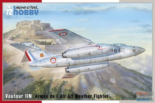 SPH72412 1:72 Special Hobby Vautour IIN 'Armee de l Air All Weather Fighter'