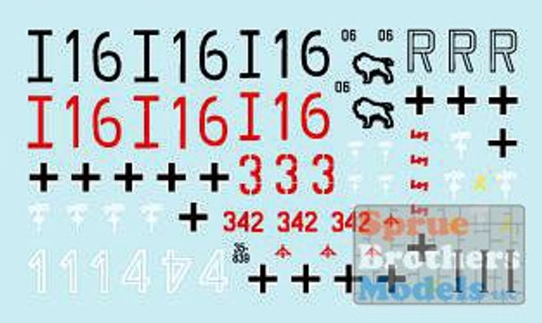 SRD35839 1:35 Star Decals - German Afrika Mix #7 Panzer II Ausf F Sd.Kfz.121