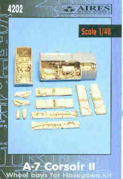 ARS4202 1:48 Aires A-7 Corsair II Wheel Bay Set (HAS kit) #4202