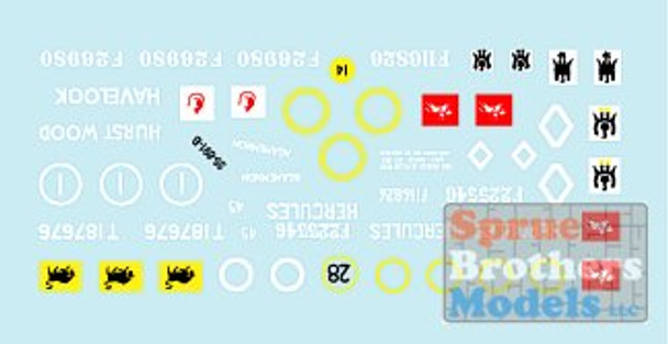 SRD35891 1:35 Star Decals - British Scout and Recce Units in NW Europe 1944-45