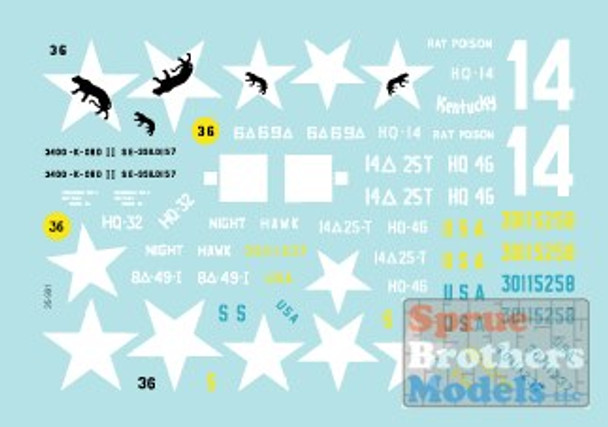 SRD35991 1:35 Star Decals - US M4 and M4A3 105mm Sherman Tanks NW Europe 1944-45