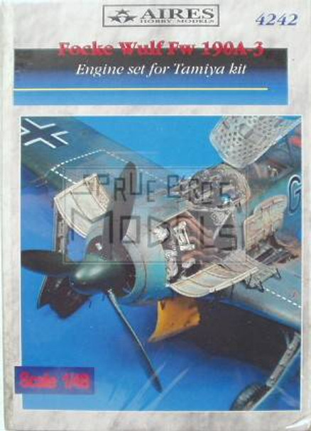 ARS4242 1:48 Aires Focke Wulf Fw190A-3 Engine Set (TAM kit) #4242
