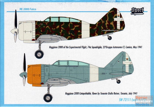 SWD72111 1:72 Sword Re.2000 Falco