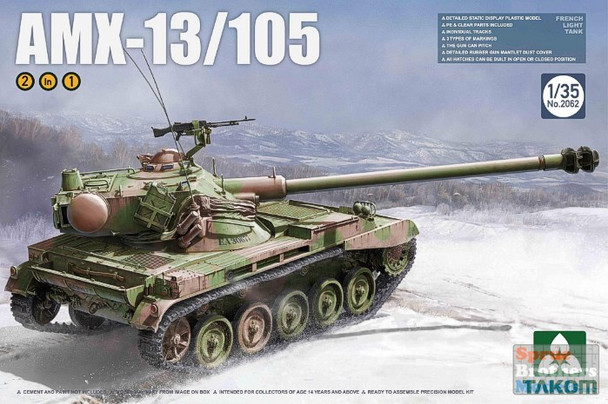 TAK02062 1:35 Takom AMX-13/105