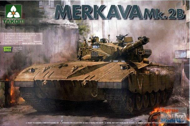 TAK02080 1:35 Takom Merkava Mk.2B