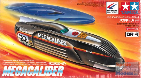 TAM17604 1:32 Tamiya Dungun Racer Megacaliber DR-4 - Sprue