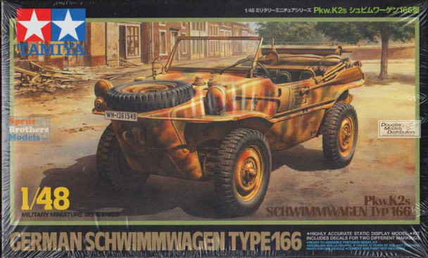 TAM32506 1:48 Tamiya German Schwimmwagen Type 166