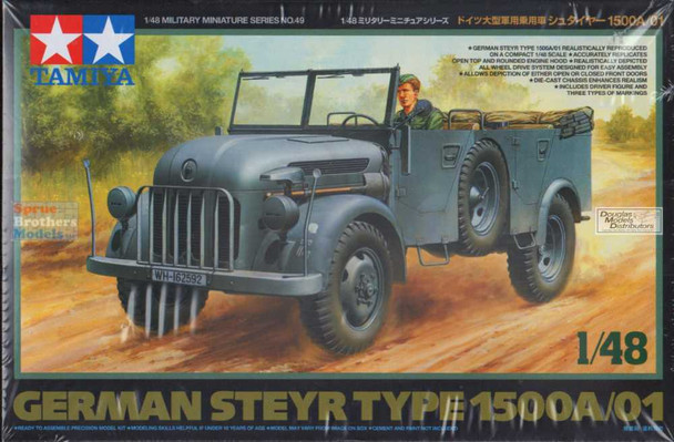 TAM32549 1:48 Tamiya German Steyr Type 1500A/01