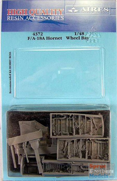 ARS4372 1:48 Aires F-18A Hornet Wheel Bay Set (HBS kit) #4372