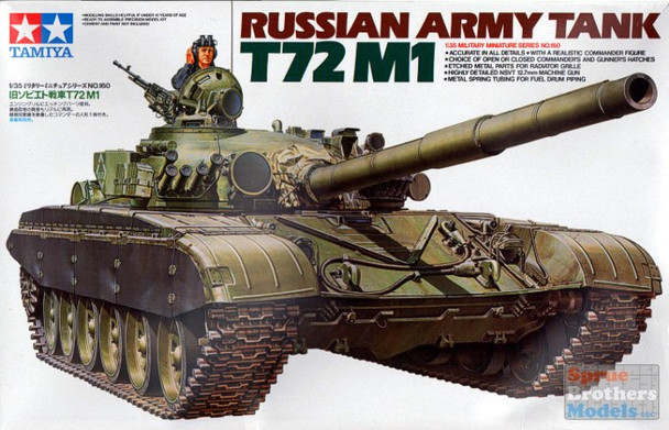 TAM35160 1:35 Tamiya Russian Army Tank T-72M1 Tank