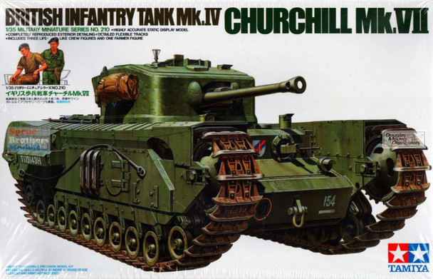 TAM35210 1:35 Tamiya British Churchill Mk. VII Infantry Tank