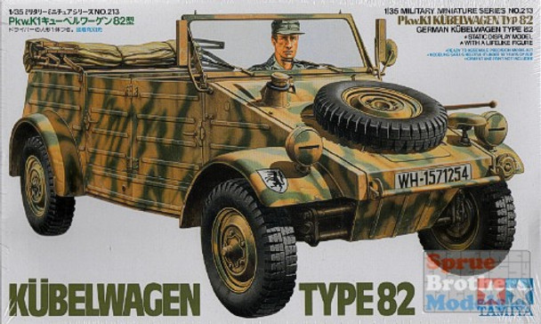 TAM35213 1:35 Tamiya German Kubelwagen Type 82 #35213