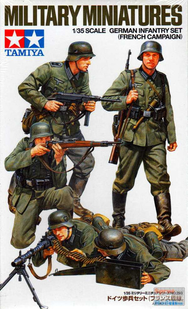 TAM35293 1:35 Tamiya German Infantry Set - (French Campaign) #35293