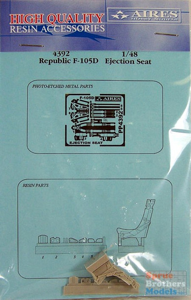 ARS4392 1:48 Aires F-105D Thunderchief Ejection Seat #4392