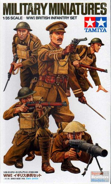 TAM35339 1:35 Tamiya WWI British Infantry Set