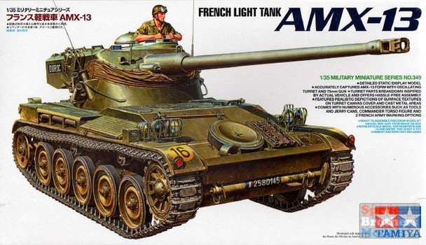 TAM35349 1:35 Tamiya French Light Tank AMX-13