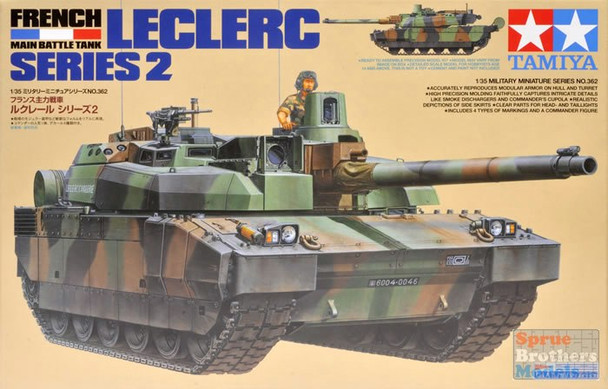 TAM35362 1:35 Tamiya French Main Battle Tank LeClerc Series 2