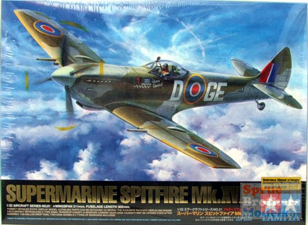 TAM60321 1:32 Tamiya Supermarine Spitfire Mk XVIe #60321