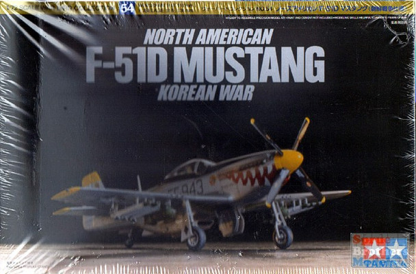 TAM60754 1:72 Tamiya F-51D Mustang Korean War