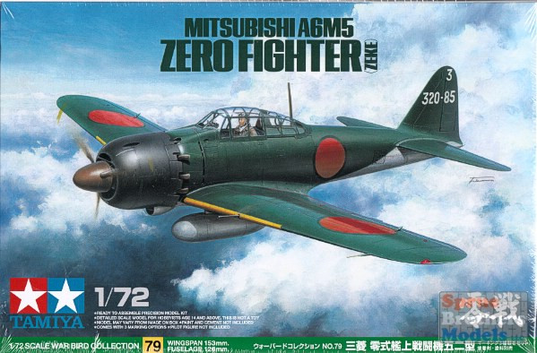 TAM60779 1:72 Tamiya A6M5 Zero Fighter (Zeke) #60779 - Sprue