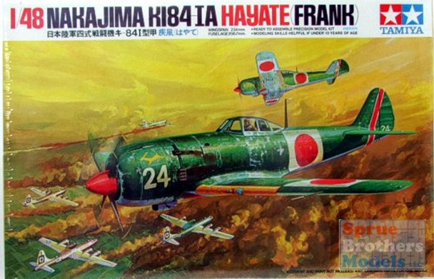 TAM61013 1:48 Tamiya Nakajima Ki 84-IA Hayate (Frank) #61013