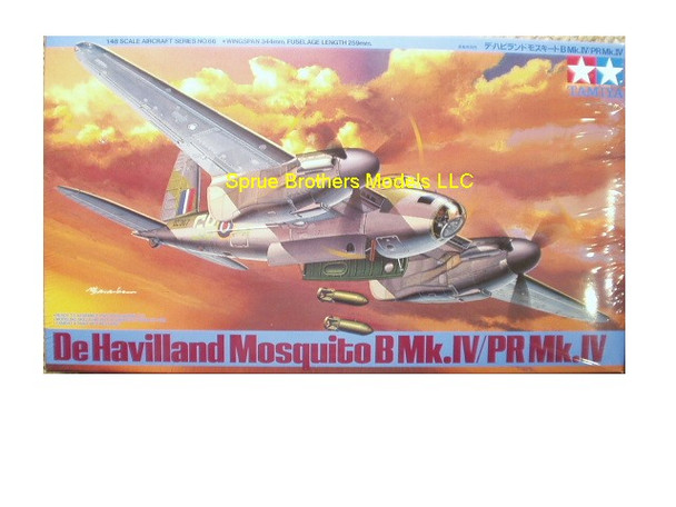TAM61066 1:48 Tamiya DH Mosquito B Mk IV / PR Mk IV #61066