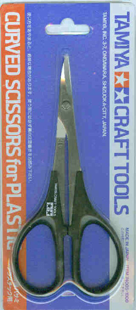 TAM74005 Tamiya Curved Scissors for Plastic #74005