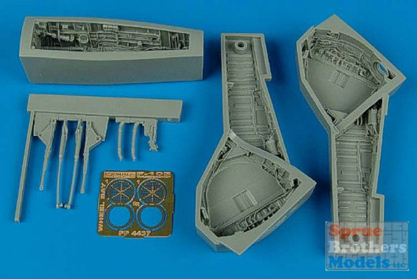 ARS4437 1:48 Aires F-105D Thunderchief Wheel Bay Set (HBS/RMX kit) #4437