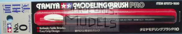 TAM87072 Tamiya Modeling Brush Pro Size No 0 #87072