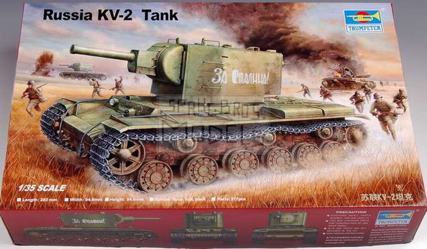 TRP00312 1:35 Trumpeter Russian KV-2 Tank #312