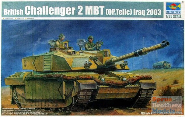 TRP00323 1:35 Trumpeter British Challenger II Operation Telic Iraq 2003 #323