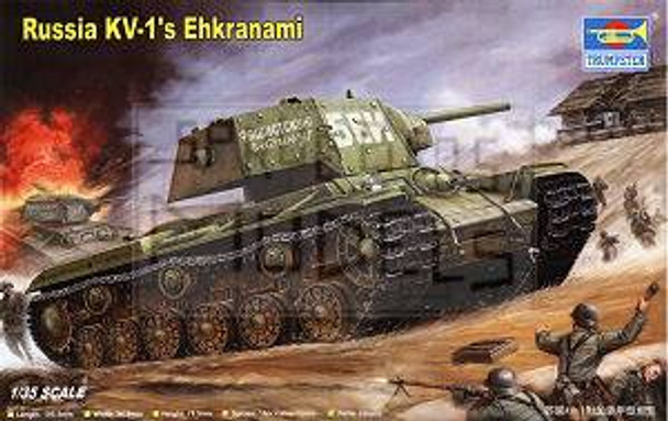 TRP00357 1:35 Trumpeter Russia KV1's Ehkranami KV-1E #357