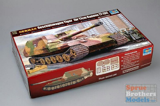 TRP00378 1:35 Trumpeter German Gesch�tzwagen Tiger f�r 17cm K72 #378