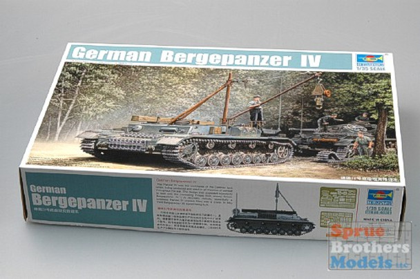 TRP00389 1:35 Trumpeter German Bergepanzer IV Recovery Vehicle #389