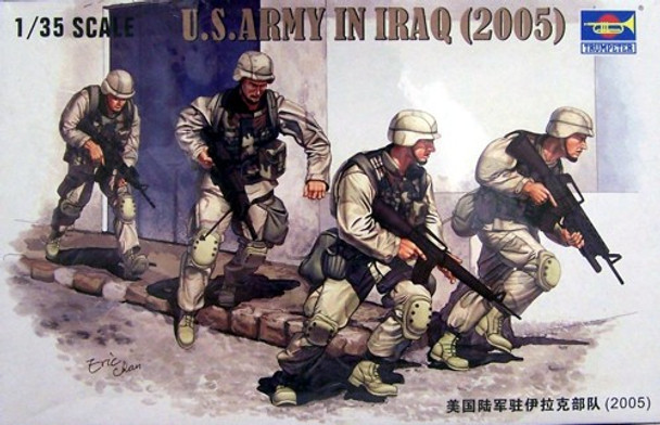 TRP00418 1:35 Trumpeter US Army in Iraq 2005 Figure Set (4 figures) #418