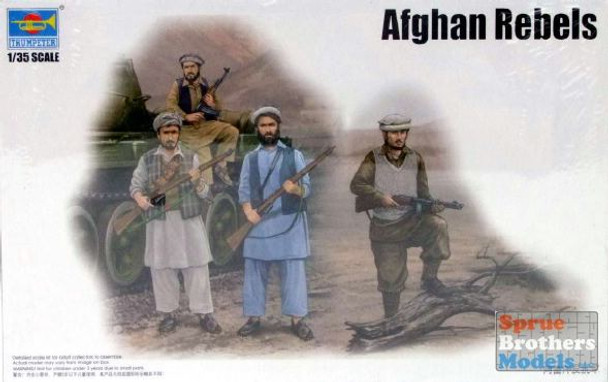 TRP00436 1:35 Trumpeter Afghan Rebels Figure Set (4 figures)