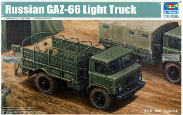 TRP01016 1:35 Trumpeter Russian GAZ-66 Light Truck