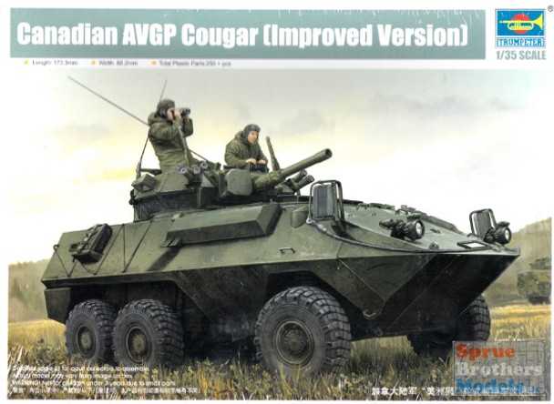 TRP01504 1:35 Trumpeter Canadian AVGP Cougar (Improved Version)
