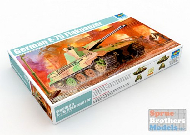 TRP01539 1:35 Trumpeter German E-75 Flakpanzer Tank #1539