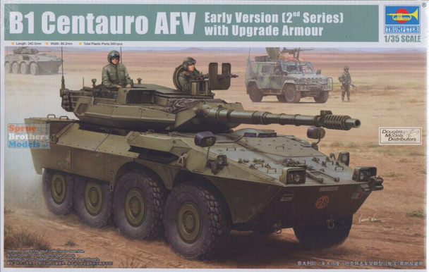 TRP01564 1:35 Trumpeter B1 " Centauro" AFV Early Verslon (2nd Series) with Upgrade Armor