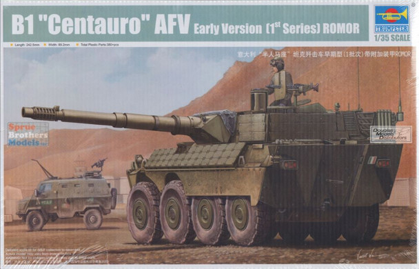 TRP01563 1:35 Trumpeter B1 "Centauro" AFV Early Version (1st Series) ROMOR